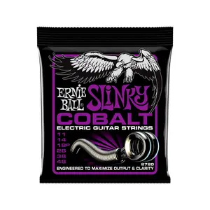 Ernie Ball Power Slinky Cobalt Electric Guitar Strings - 11-48 Gauge Ernie Ball Power Slinky Cobalt Electric Guitar Strings - 11-48 Gauge