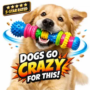 Plush Dog Toy for Small Dogs, Interactive Chew Toy for Teeth Cleaning and Boredom Relief