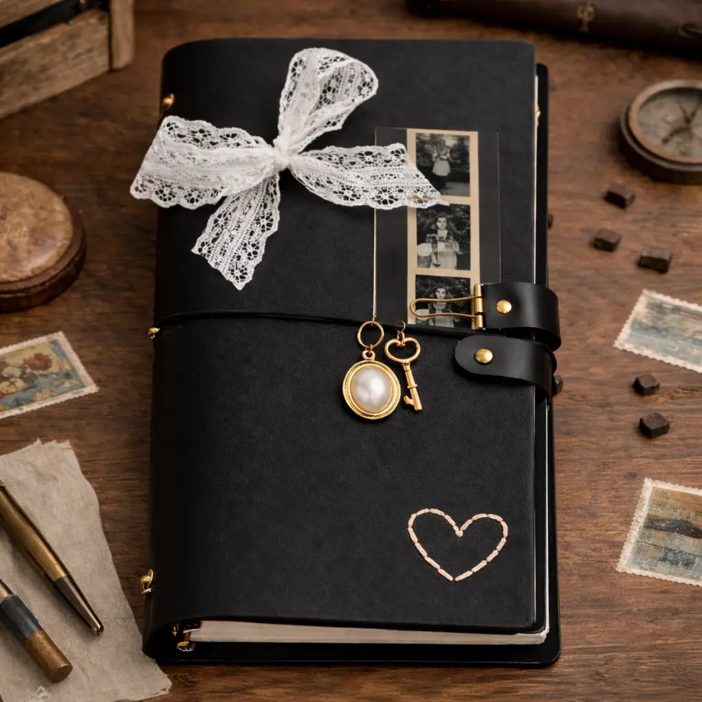 Travel Journal Vintage Refillable Notebook Cover With Insets Retro Leather Planner Standard Size Notepad
