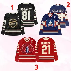 [Made-To-Order] ROZANOV & HOLLANDER Hockey Jersey, Connor Storrie Jersey, Movie Inspired Shirt, Heated Rivalry Hookey Jersey, Ilya Hollanov