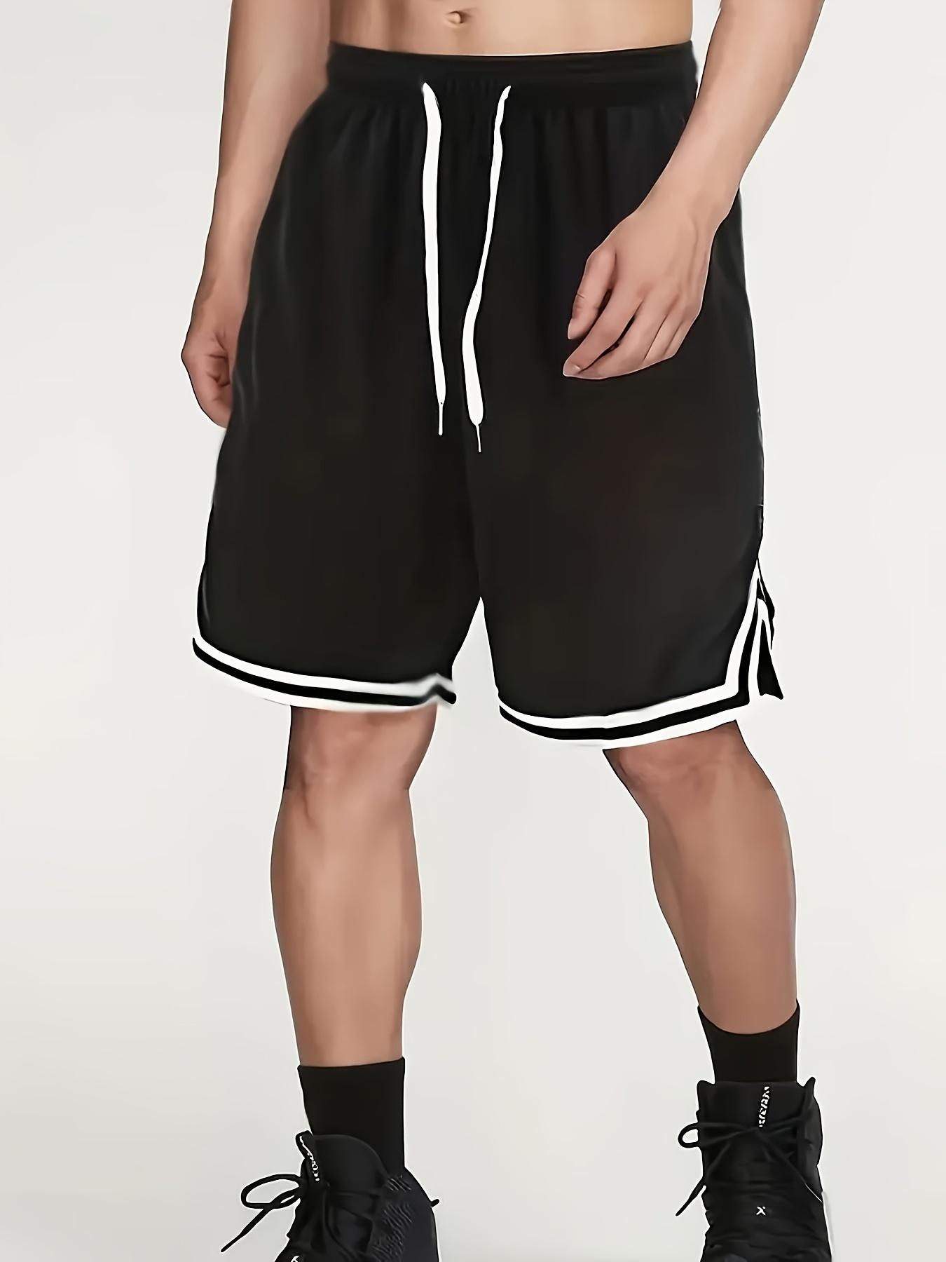 Men’s three-piece shorts set, comfortable and breathable, casual design, solid color, regular fit, drawstring waist, suitable for sports and everyday wear