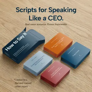 HOW TO SAY IT The Foundations Flash Cards Tarot Sized 52 Professional Scenarios Scripts 52 Video Tutorials 100 Fill in the Blanks for Clear Confident Communication