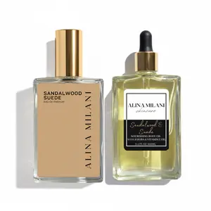 Sandalwood & Suede Duo - Eau de Parfum + Body Oil Set