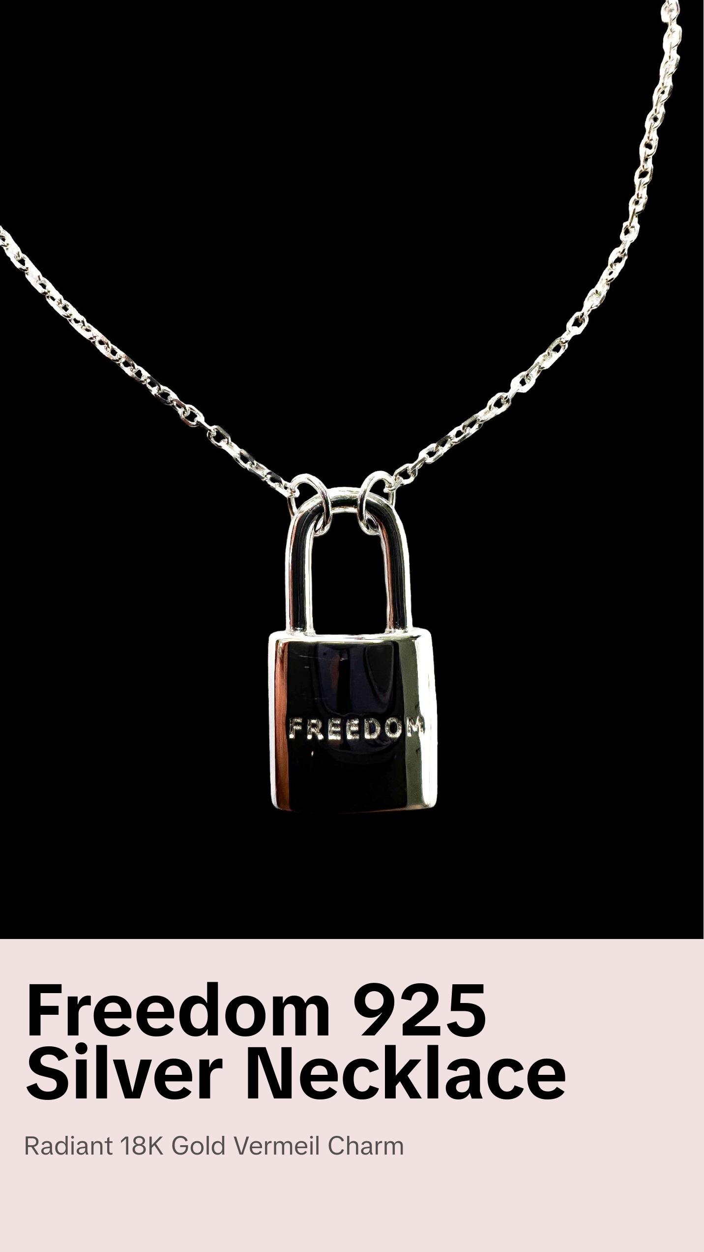 “Freedom” necklace