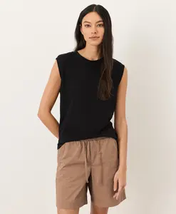 Women's Organic Featherweight Slub Relaxed Muscle Tee
