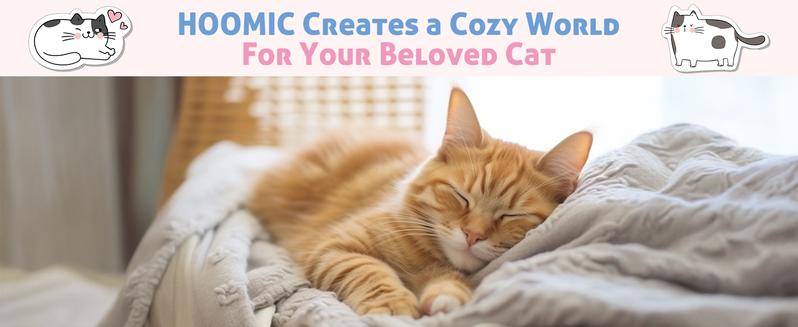 HOOMIC 73-Inch Fan-Shaped Corner Cat Tree, Space-Saving Multi-Level Tower with Cozy Condos, Perches, Baskets & Sisal Scratching Posts – Indoor Cat Activity Center