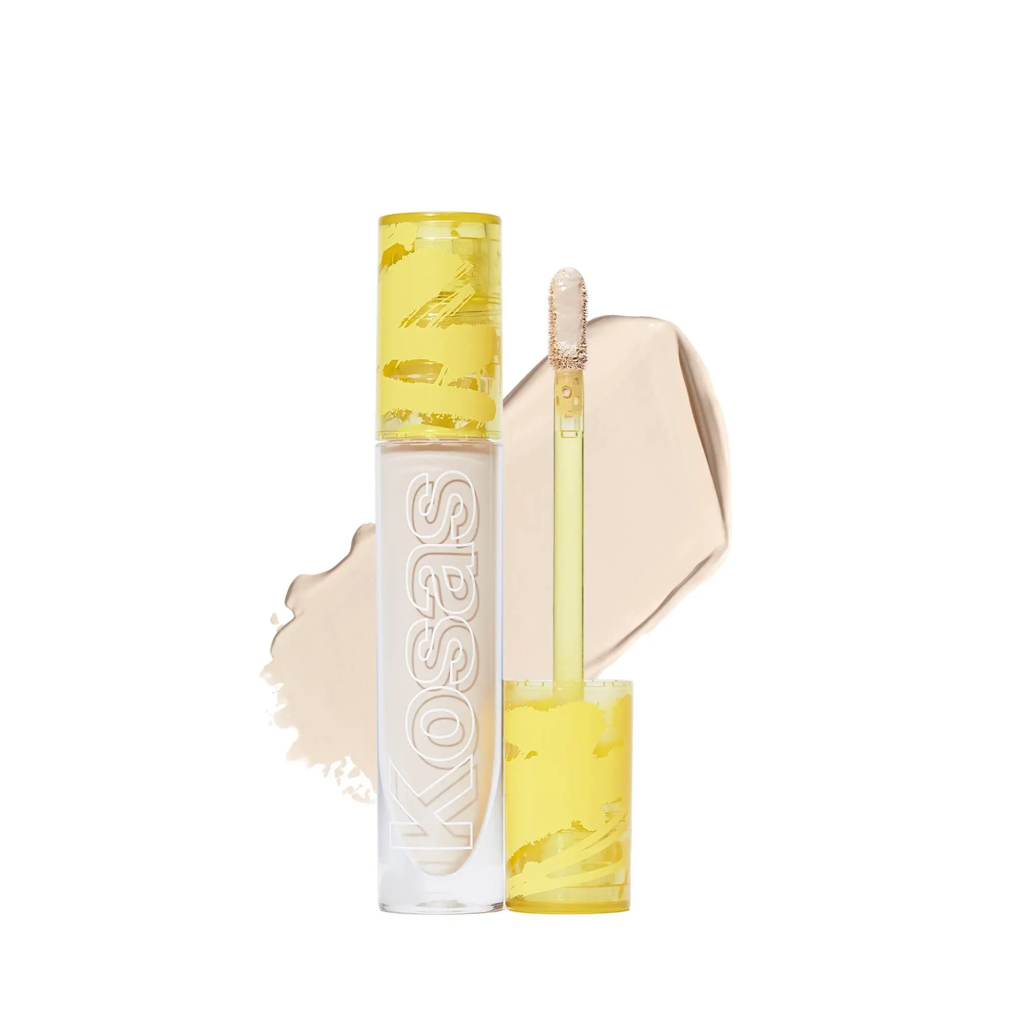 Kosas Revealer Concealer — Super Creamy Brightening Concealer — Treats and Covers Dark Circles — Clinically Tested and Award Winning— Peptides, Caffeine, Hyaluronic Acid— 38+ Shades, Buildable Coverage