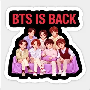 K-Pop Army 2026 Comeback Era Inspired Sticker | Fifth Album World Tour Fan Collectible | Concert Memory Decal for Kpop Lovers | Gift Idea