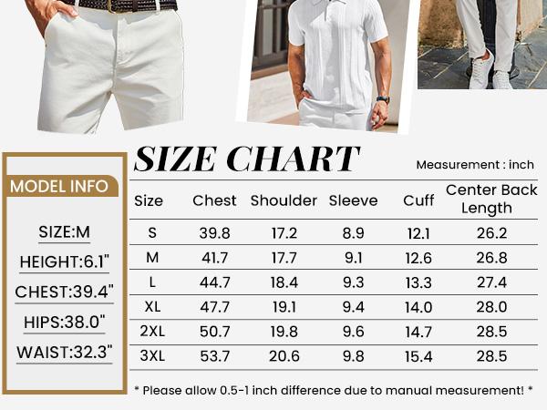 COOFANDY Mens Knit Polo Shirts Short Sleeve Collared Golf Shirt Hollow Out Textured T-Shirt Summer Fashion Tops