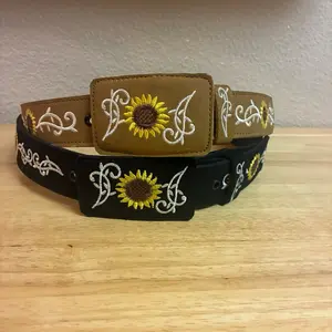 Cinto de girasoles para dama