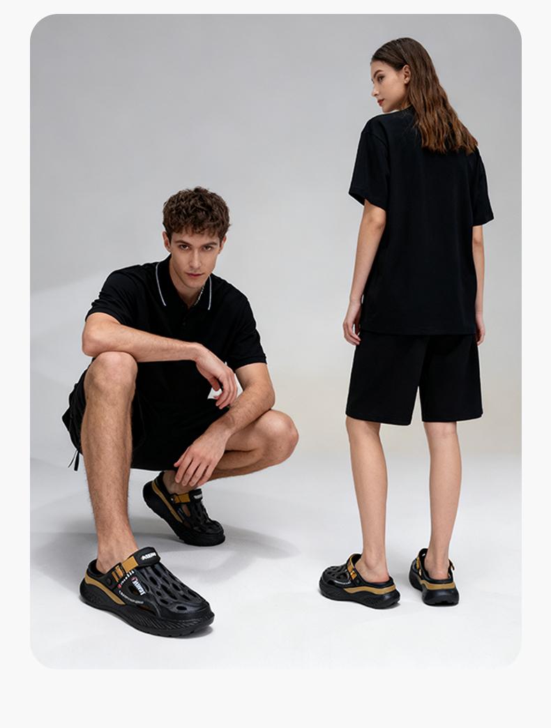 2026 new men's outdoor slippers non-slip and deodorant sports water walking sports are not tired, quick-drying and breathable cycling pink sandals