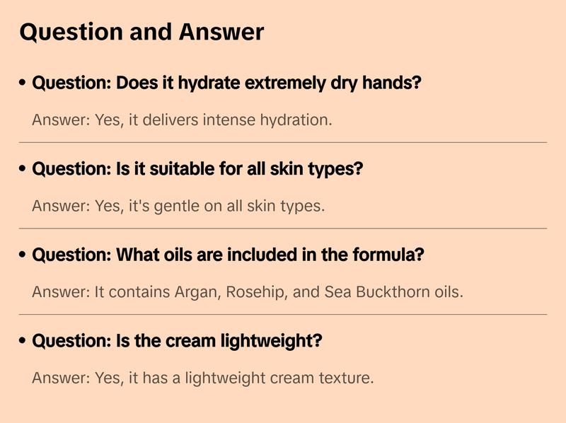 Rich Restorative Hand Cream (65mL)