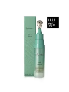 Plated Eye Serum - 8ml Exosome Technology for Dark Circles Puffy Bags Wrinkles Fine Lines & Crepey Skin Care