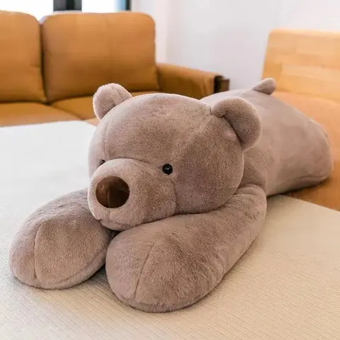 Chubbyjoy Giant Weighted Polar Bear Stuffed Animal - 23-31-39in Soft Huggable Unisex Plush, 1.4lbs/3.2lbs Kawaii Collectible Toy, Thanksgiving Decor Pillow, Ideal Adults' Birthday Gift & Car Accessory (Animals & Nature Themed)