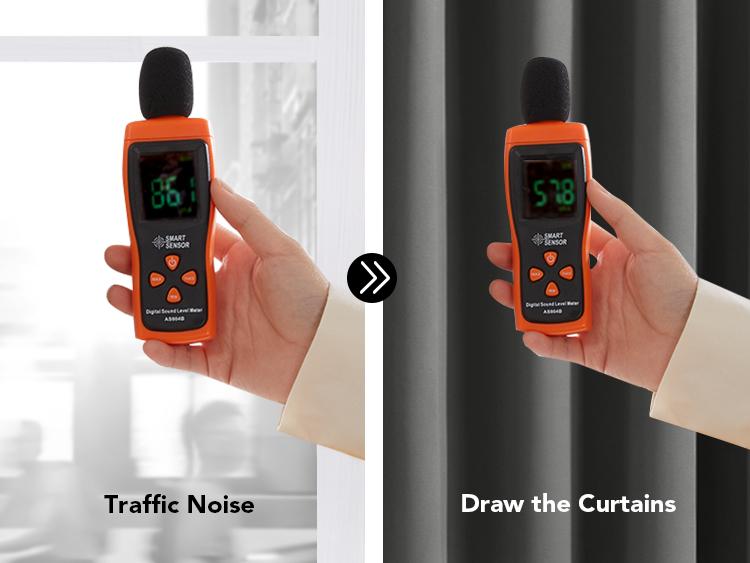 Blackout Curtains 2 panels, Deconovo Solid Thermal Insulated Grommet Blackout Curtains/Drapes for Bedroom and Living Room