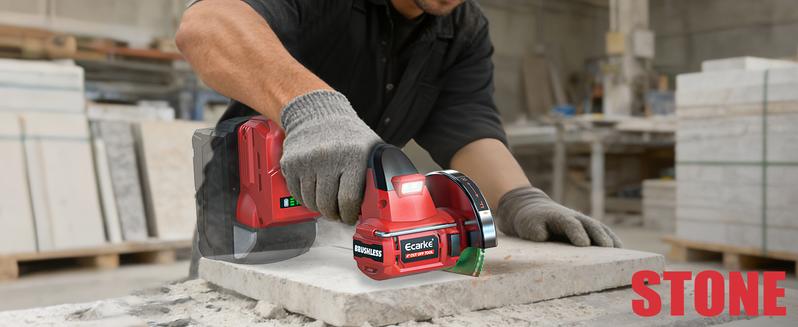 4" Cordless Brushless Cut-Off Tool Compatible with Milwaukee 18V Battery, Battery NOT Included, with 4pc 4" Blades for Metal, Wood, Tile & Plastic