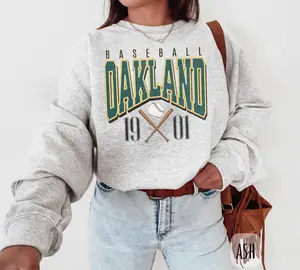 Vintage Oakland Baseball Sweatshirt | Retro Oakland T-Shirt or Hoodie for Fans | California Game Day Apparel