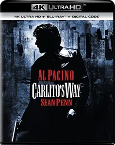 Carlito's Way  [4K ULTRA HD BLU-RAY MOVIE] With Blu-Ray, 4K Mastering, , 2 Pack