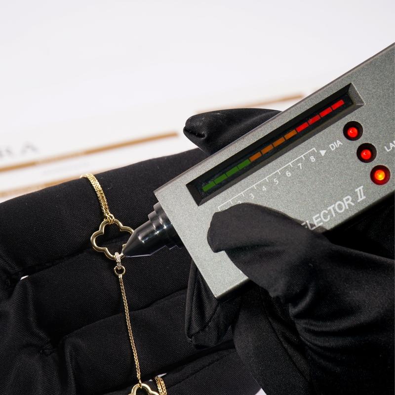 【Eden's Blessing Set】Delzzad Clover Dangle Earrings Necklace Golden Wish Duo Jewelry Set Synthetic Moissanite Necklace Earrings Moissanite Jewelry Set S925 Perfect Birthday Wedding Engagement Anniversary Christmas Gift