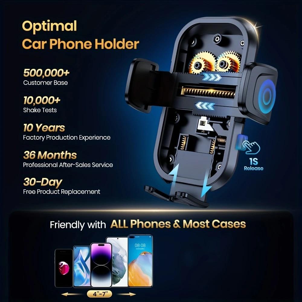 360° Rotation Navigation Holder Carbon Fiber Car Air Vent Clip On Phone Mount, One-Touch Release, Shockproof Phone Holder Stand, Universal Fit for iPhone 11-17 Series Samsung S20-S24 Series Google Pixel 4-7 Series All 4-7" Smartphones 360° Rotation Navigation Holder Carbon Fiber Car Air Vent Clip On Phone Mount, One-Touch Release, Shockproof Phone Holder Stand, Universal Fit for iPhone 11-17 Series Samsung S20-S24 Series Google Pixel 4-7 Series All 4-7" Smartphones