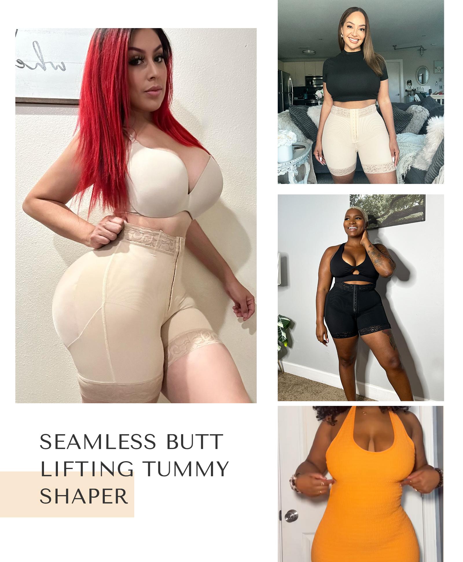 Shapellx AirSlim Lace Tummy Tucking  Butt-Lifting Shorts Comfort Basic Shapewear Womenswear