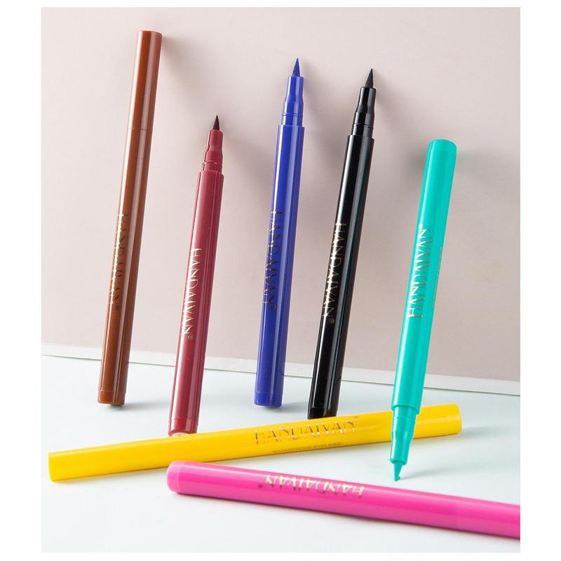 12 Colors Matte Liquid Eyeliner Set Rainbow Neon Waterproof Smudgeproof Long Lasting Gel Eye Liner Christmas Gift Kit for Women All Skin Types - Lipliner