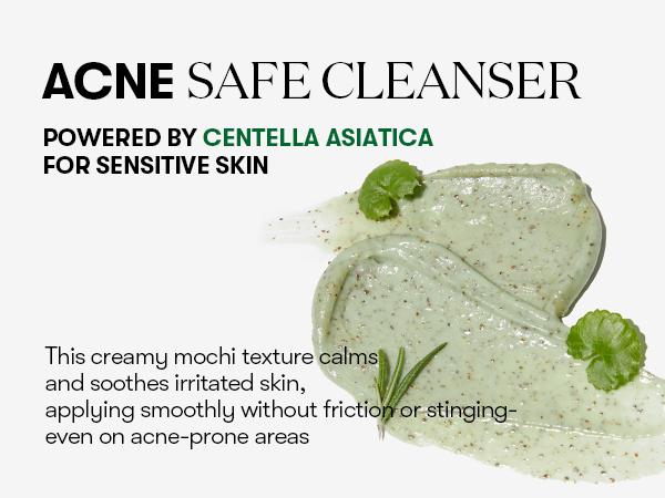 [VT Official] CICA Mask Cleanser, 2-in-1 Facial Wash, Non-Drying Clay Mask, Gentle Pore Care, Exfoliating, Hydrating, Centella Asiatica for Acne-Prone & Sensitive Skin, Korean Skincare (4.05 fl. oz)