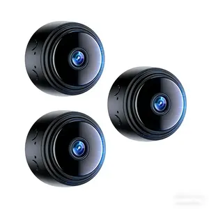 3-Pack 2026 New A9 Wireless Security Camera, 1080P HD Indoor/Outdoor Camera, Motion Detection, Remote Viewing, Portable Camera for Pet, Baby & Nanny Surveillance