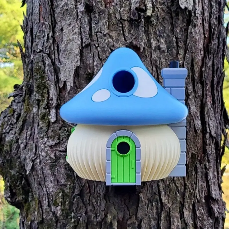The Mushroom 3d printed birdhouse