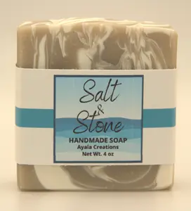 Salt & Stone - Cold Processed Soap for All Skin Types - 4 oz Bar