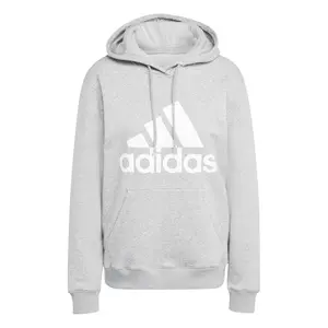 adidas Womens Essentials Fleece Hoodie Casual Outerwear Casual - Grey