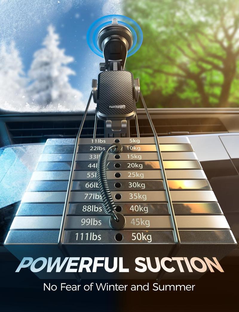 CHGeek Wireless Car Charger with Phone Holder Mount, 15W Fast Charging Auto Clamping Phone Holders for You Car Windshield Dashboard Air Vent Accessories for iPhone 16/15/14/13/12/11/Pro Max/XS Max/XS, Samsung Galaxy, Google, etc CHGeek Wireless Car Charger with Phone Holder Mount, 15W Fast Charging Auto Clamping Phone Holders for You Car Windshield Dashboard Air Vent Accessories for iPhone 16/15/14/13/12/11/Pro Max/XS Max/XS, Samsung Galaxy, Google, etc