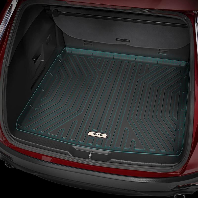 YITAMOTOR Floor Mats & Cargo Liner for Chevy Tahoe/GMC Yukon 2025-2021 (Only for Bucket Seats), Car Accessories TPE All-Weather Floor Mats for Chevrolet Tahoe GMC Yukon Car Floor Mats