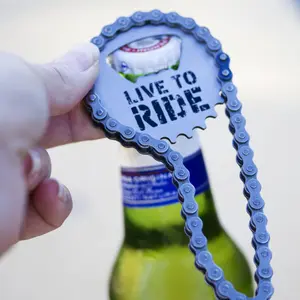 Bike Chain Bottle Opener - Live to Ride ~ BMX Cycling Bicycle Racing Skater Fans