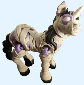 Articulating Mummy Unicorn | 3D Printed Fidget Toy | Halloween