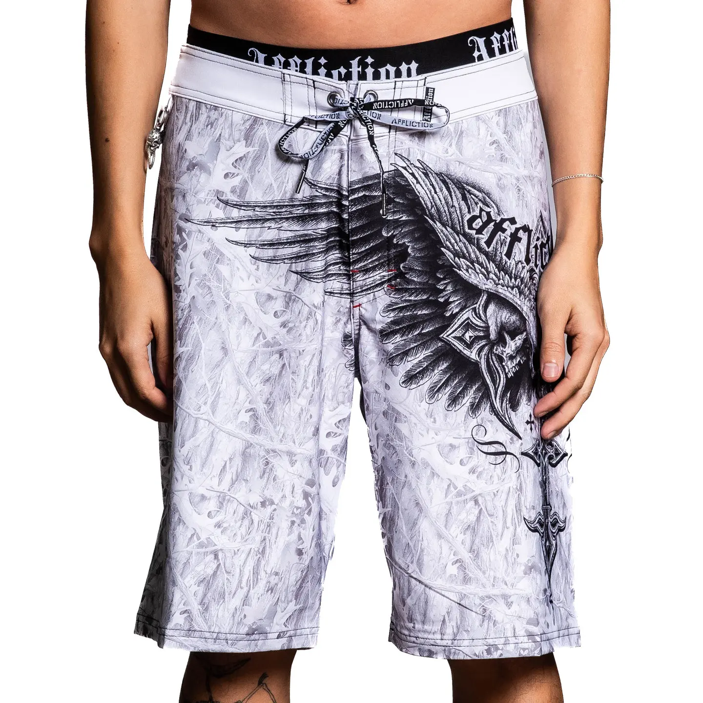 Affliction Men's Boardshort Death Eyes