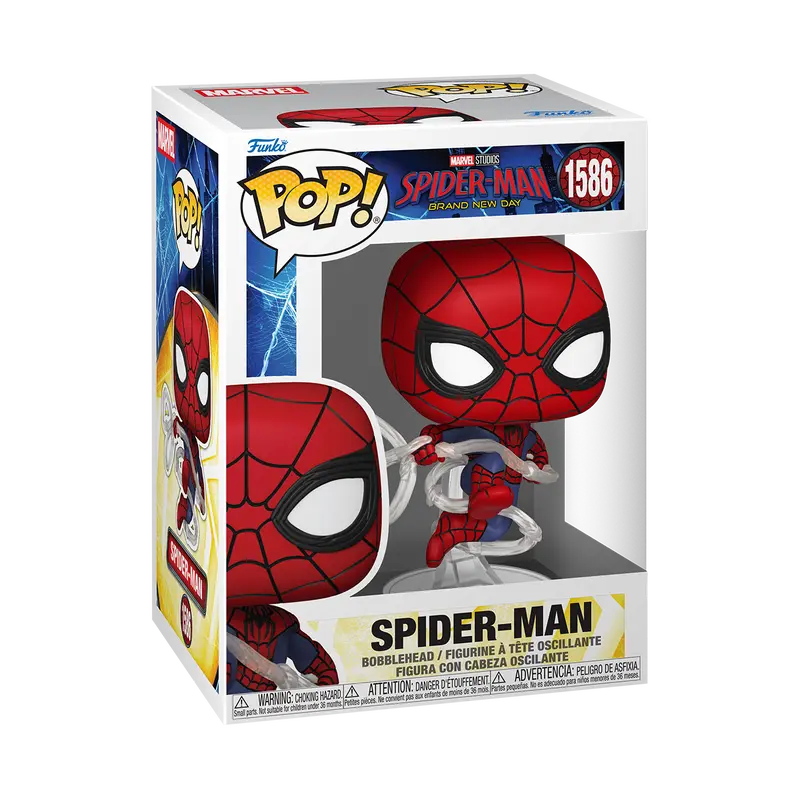 Funko Pop! Spider-Man: Brand New Day - Spider-Man #1586 Collectible Pop Vinyl Figure