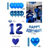 12th Birthday Balloon Set