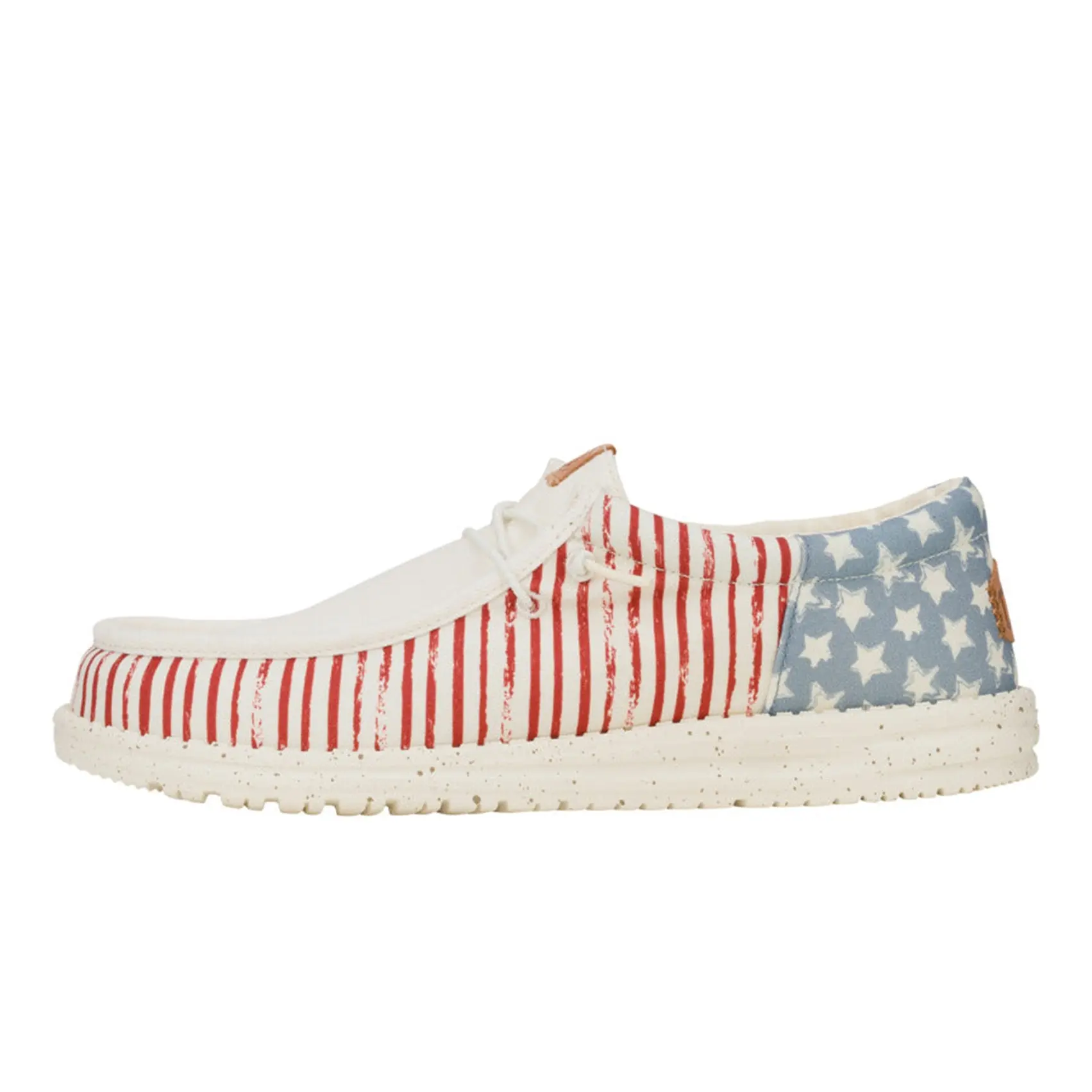 HEYDUDE Wally Funk Americana Stars - Mens Comfortable Slip on Shoes Casual Sneaker, Footwear HEYDUDE Wally Funk Americana Stars - Mens Comfortable Slip on Shoes Casual Sneaker, Footwear