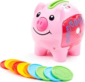 Laugh Smart Stages Piggy Bank with Songs & Phrases