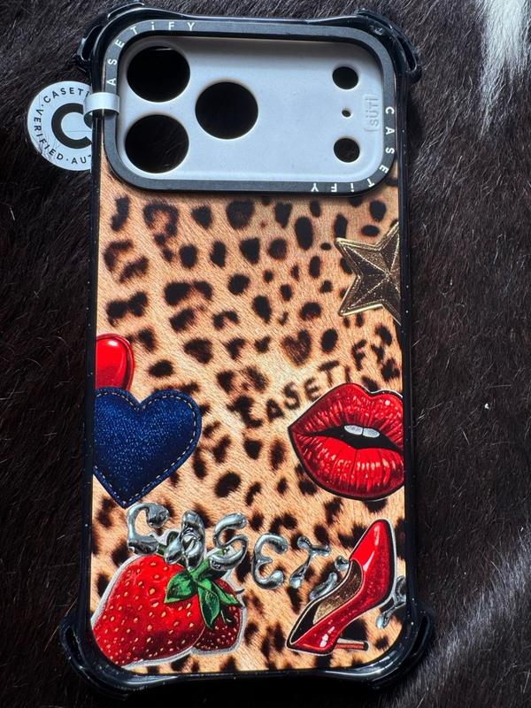 CASETIFY Limited Edition Patched Cheetah iPhone Case Magsafe For iPhone Air, iPhone 11-17Pro/Pro Max Plus, Style Leopard Design Magsafe Phone Case, Gift Idea