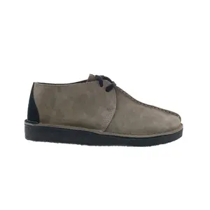 Clarks Desert Trek 26173652 Mens Gray Oxfords & Lace Ups Casual Shoes