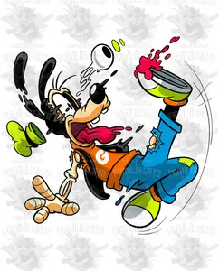 Urban Cartoon 16 DTF Transfer