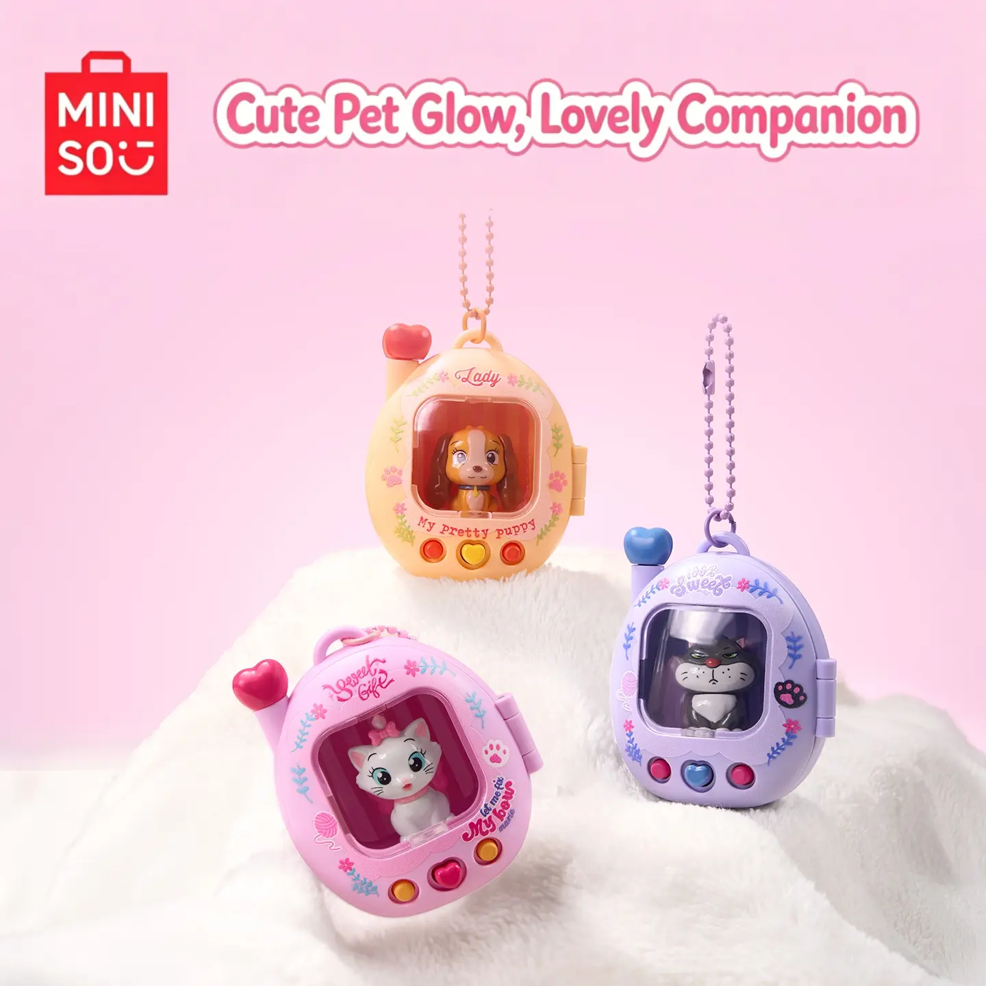 [Back to school]Disney Cat & Dog Pet Charms – Creative Keychain, Trendy Collectible Bag Charm, Anime Charm, Great Gift for Friends#Summervibes, Back To School