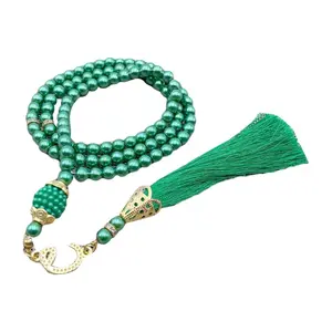 6 mm Mohammed Rosary Tasbih Prayer Beads, Turkish, 99 Beaded Pearls