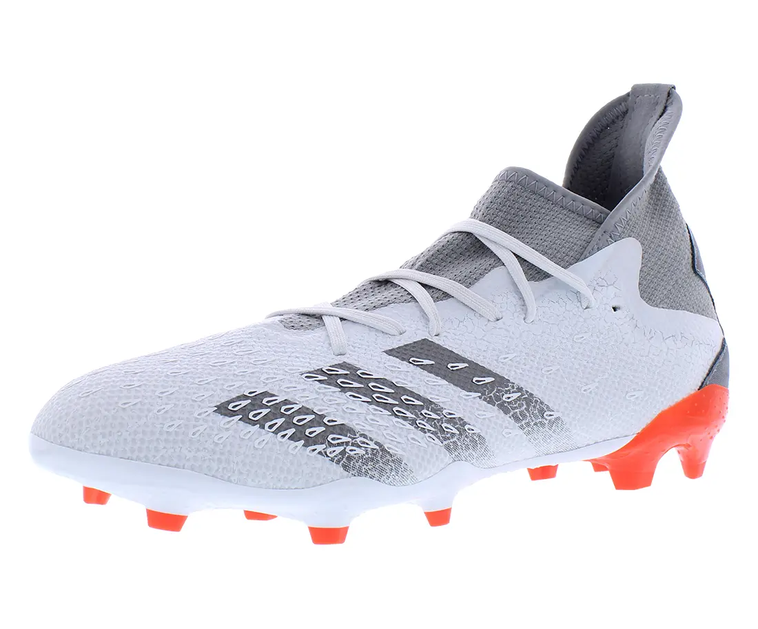 Adidas Men's Predator Freak .3 Textured Firm-Ground Soccer Footwear, Cleats for Athletic Training