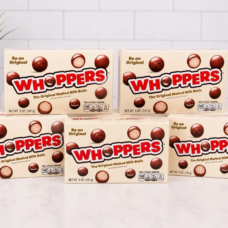 Whoppers 5 Pack snack gift set
