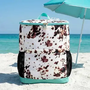 Cooler Backpack Leak Proof Insulated Beach Cooler Bag for Women & Men Large Picnic Backpack for Lunch Drinks Snacks Soft-Sided Portable Ice Chest for Outdoor Camping Travel Essentials