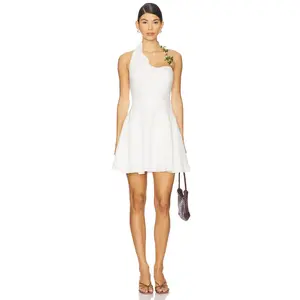 AZULU Zelda Mini Dress in Ivory