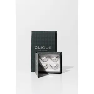 LUXE Cat Eye DIY Lash Extensions At-Home Lash Clusters with B & C Curl for Balanced Lift and Softness 9.5mm to 16.5mm Wispy Fibers for Subtle Drama